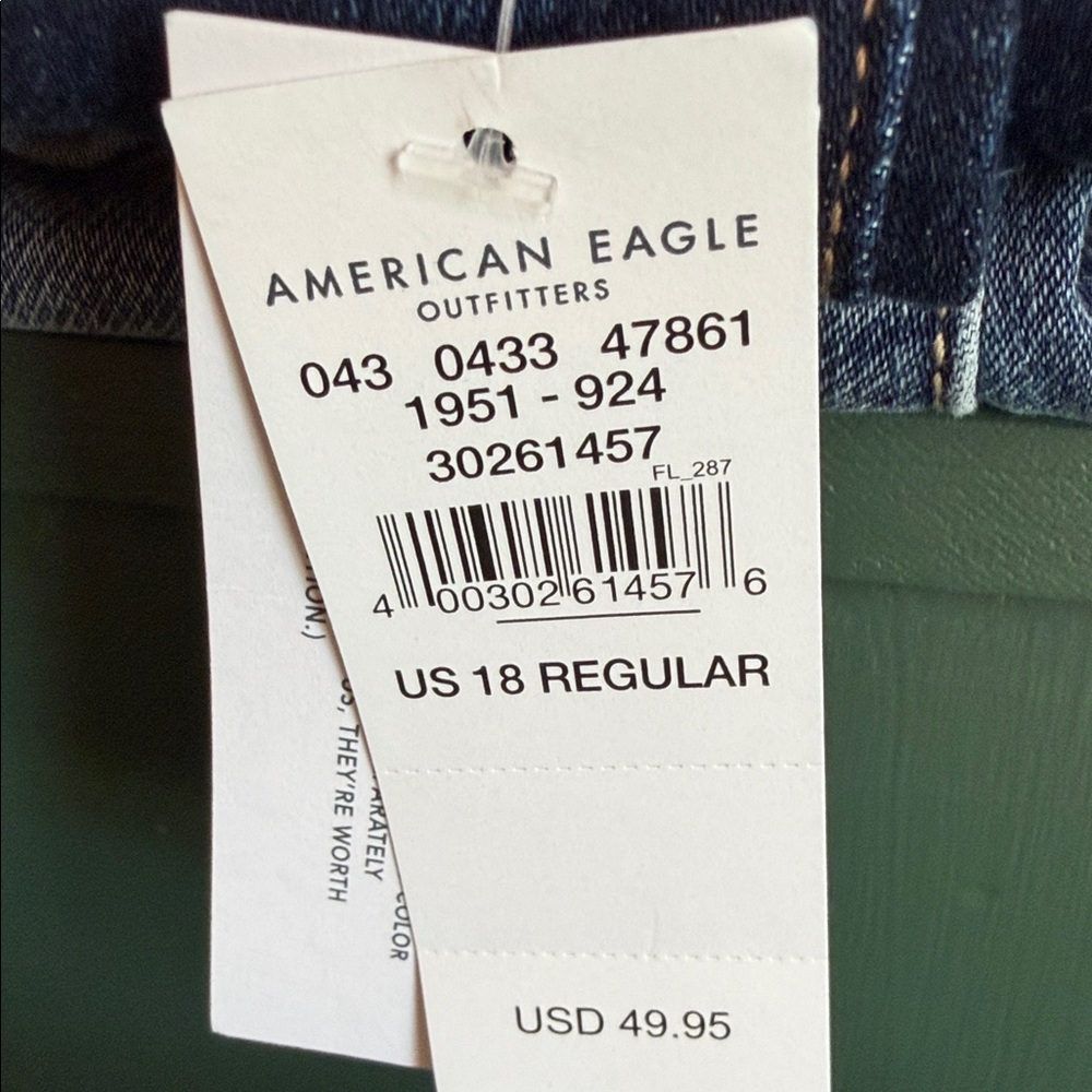 American Eagle Outfitters Dark Blue Jeans Jeggings NWT - Picture 15 of 15